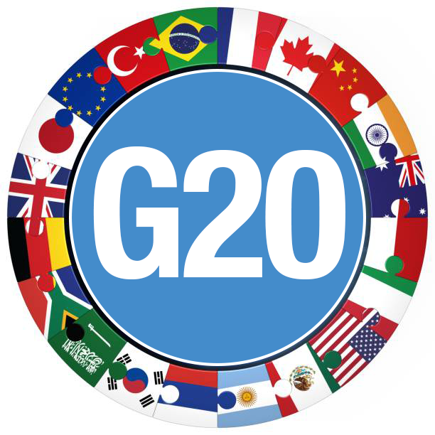 Image of G20 country flags in a circle
