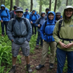 Image of monsoon treckers