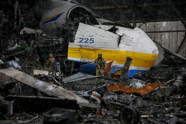 Aftermath of Operation Web Spider at Russian Airbase