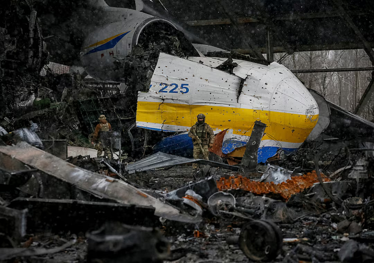 Aftermath of Operation Web Spider at Russian Airbase