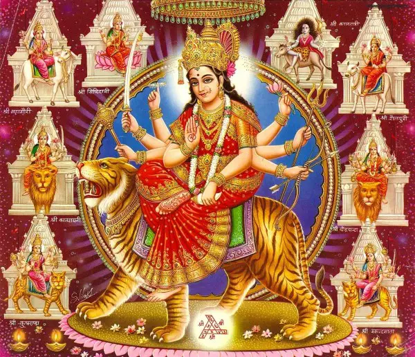 Navratri - Durga and her 9 forms